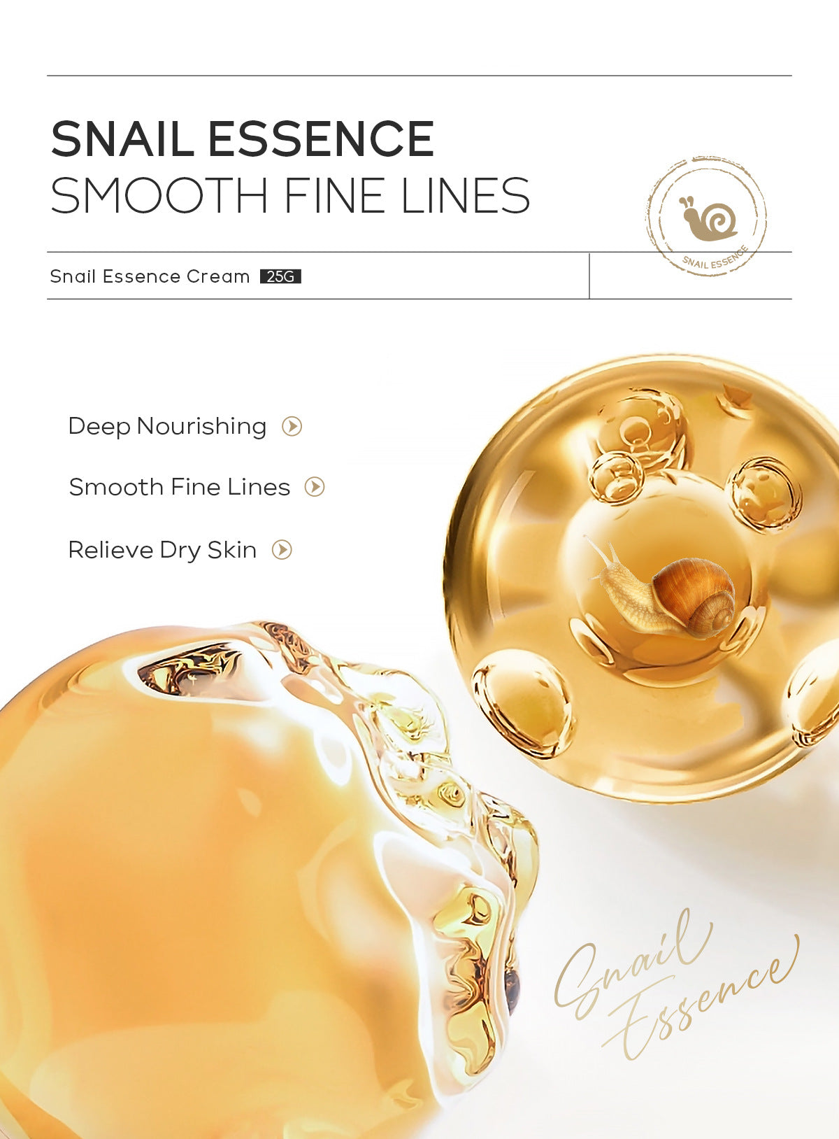 Anti-Age Skin Care Laikou Snail Cream