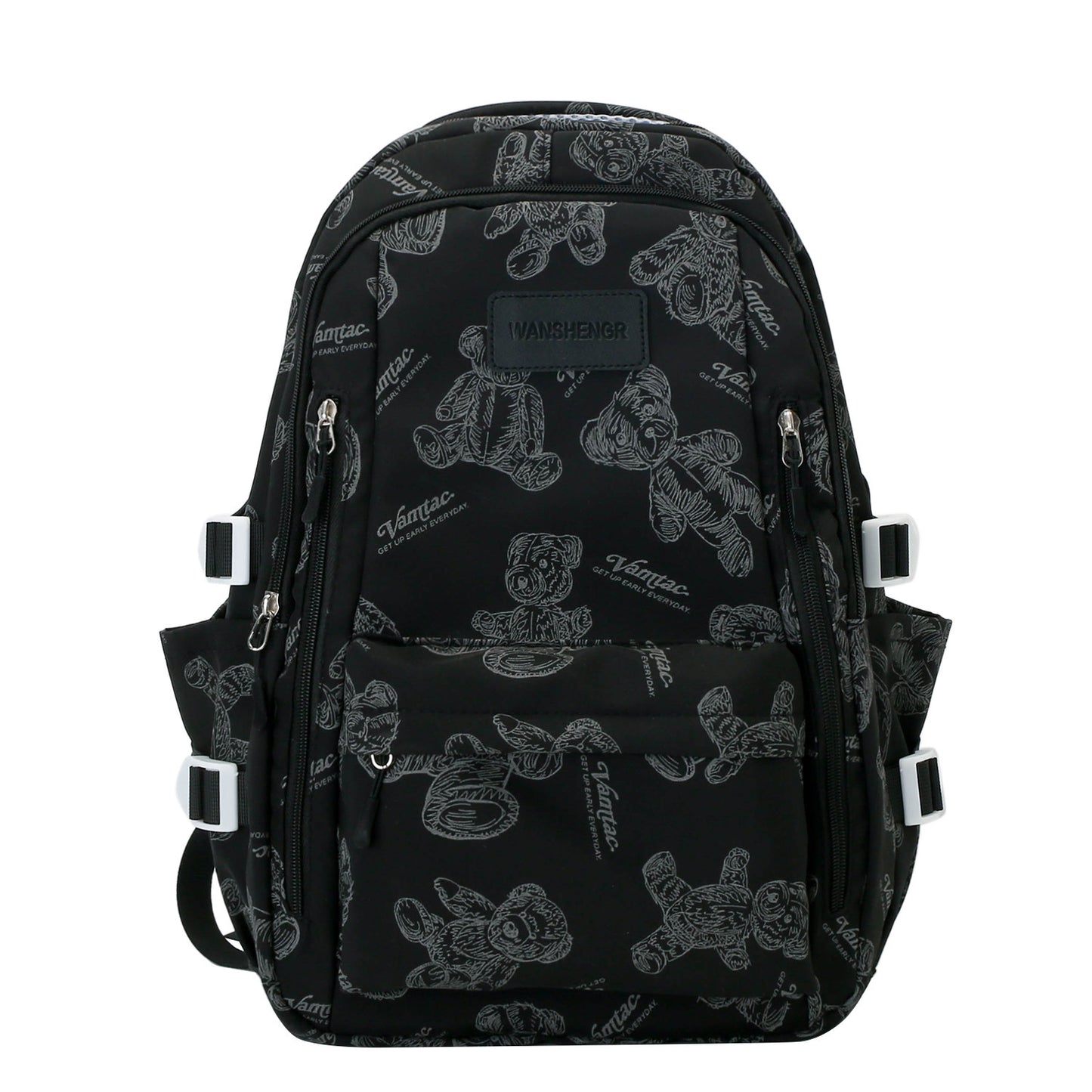 Bears Backpack Bags Women School  Schoolbag Girls