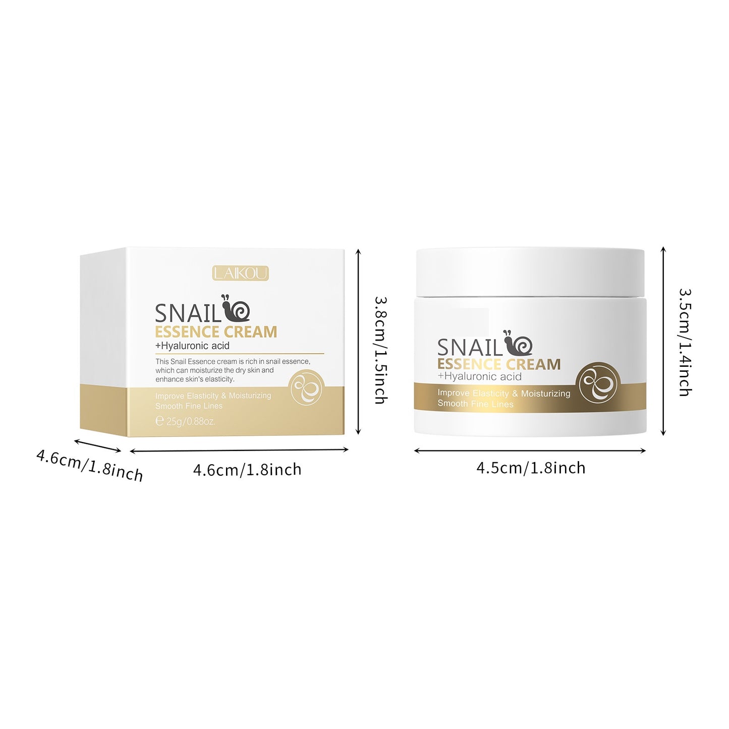 Anti-Age Skin Care Laikou Snail Cream