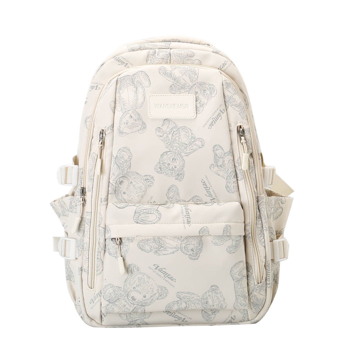 Bears Backpack Bags Women School  Schoolbag Girls